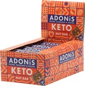 Adonis | Low Sugar Nut Bar | Pecan Hazelnut & Cocoa | 16 Stuks | 16 x 35g
