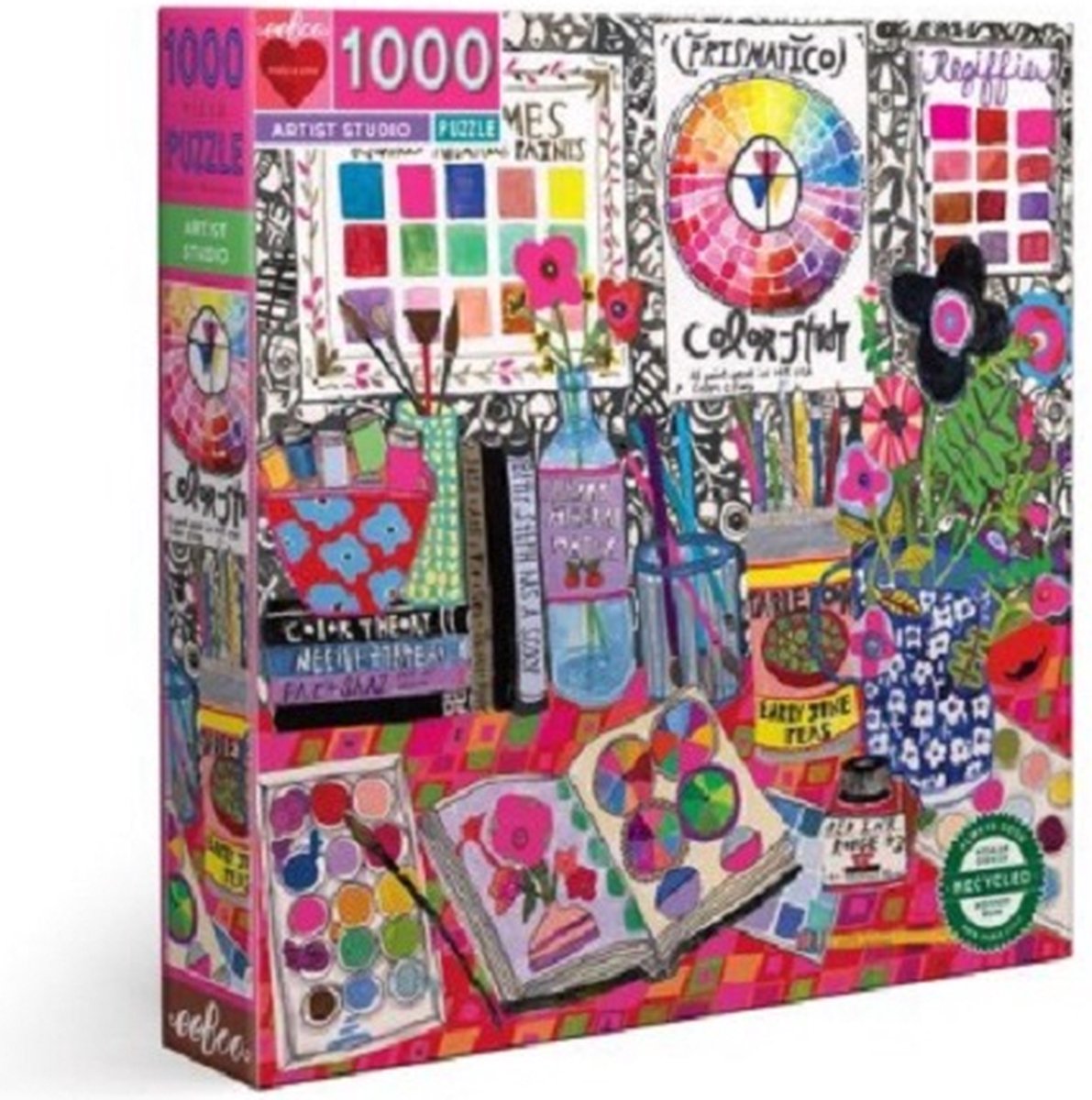 puzzel Eeboo - Artist Studio (1000)