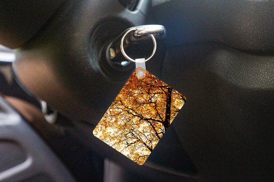 Porte-clés - Arbre - Feuilles d'automne - Saisons - Rural - Cadeaux à distribuer - Plastique