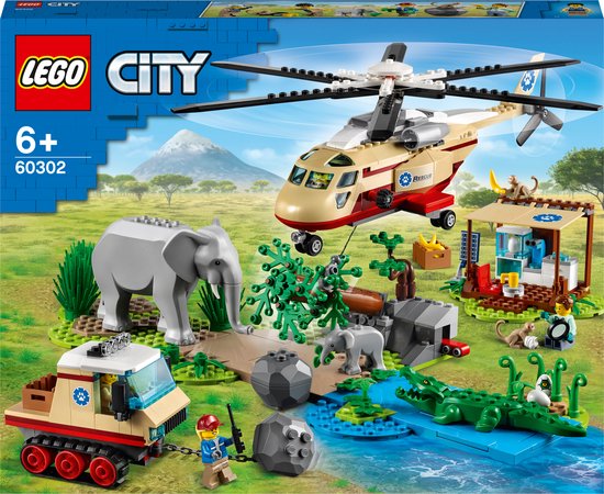 LEGO City Wildlife Rescue Operatie - 60302 | bol.com