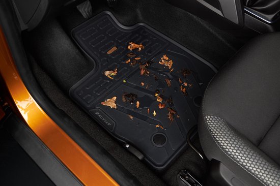 Rubber Automatten geschikt voor Renault Captur - Bouwjaar: 2013-2019 - Originele pasvorm - 4-delig