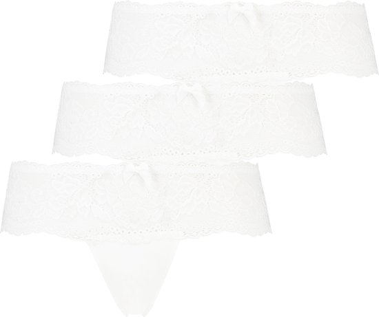 Hunkemöller 3-pack Florence boxerstring Onderbroek - Maat M