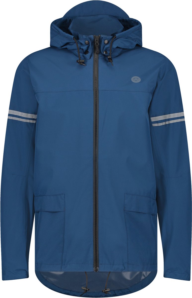 AGU Original Regenjas Essential – Dames & Heren Waterdicht & Ademend Blauw