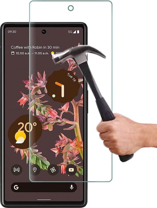 Protecteur d'écran 5x Convient pour Google Pixel 6 - protecteur d'écran - verre - protection - verre de protection - ZT Accessoires