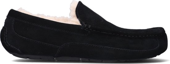 UGG M Ascot Heren Sloffen - Zwart - Maat 39,5