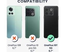 kwmobile telefoonhoesje geschikt voor OnePlus 10T 5G - Hoesje voor smartphone - Back cover in leisteen