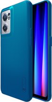 Nillkin Hoesje Geschikt voor OnePlus Nord CE 2 5G - Nillkin Super Frosted Shield Case - Blauw