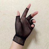Pols Handschoenen - Zwart - Visnet - One Size