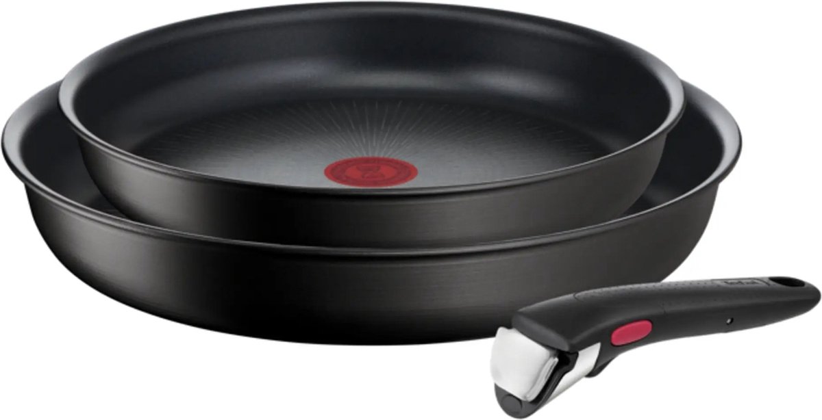 Tefal Ingenio Eco Resist 3-delig (koekenpan 24/28 cm + handgreep)  - inductie