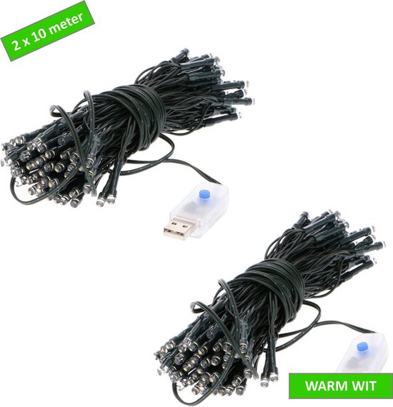 Boomverlichting Warm Wit 30m Waterdicht - 300 LED PRO Luksus | Bestel Nu