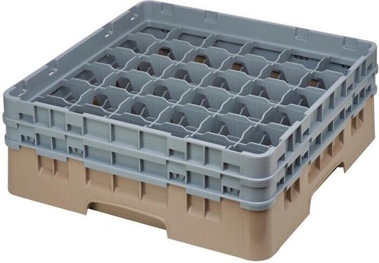 Cambro Camrack Vaatwaskorf Met 36 Compartimenten Max. Glashoogte 13,3cm DE794