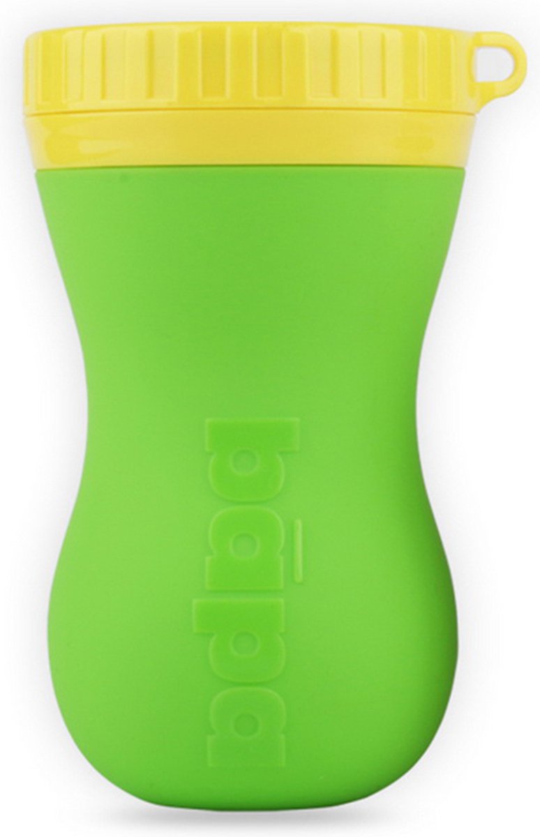 Bapa FlipBottle - Drinkfles - 370ml - Groen - BPA vrij