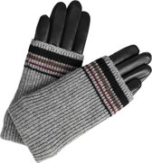 Markberg Helly Glove Lurex 7.5 noir avec gris