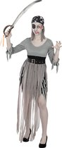 FUNIDELIA Zombie Piraat Kostuum Voor voor vrouwen - Maat: XL - Zwart