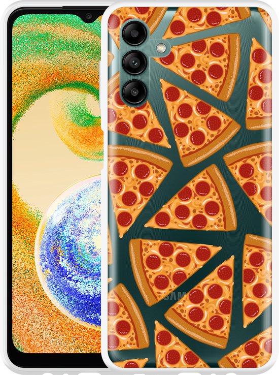 Samsung Galaxy A04s Hoesje Pizza Party