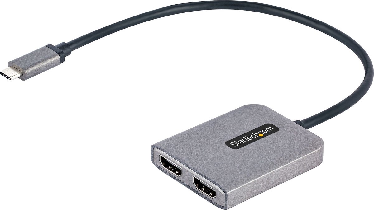 StarTech.com USB-C MST Hub Dual HDMI 4K