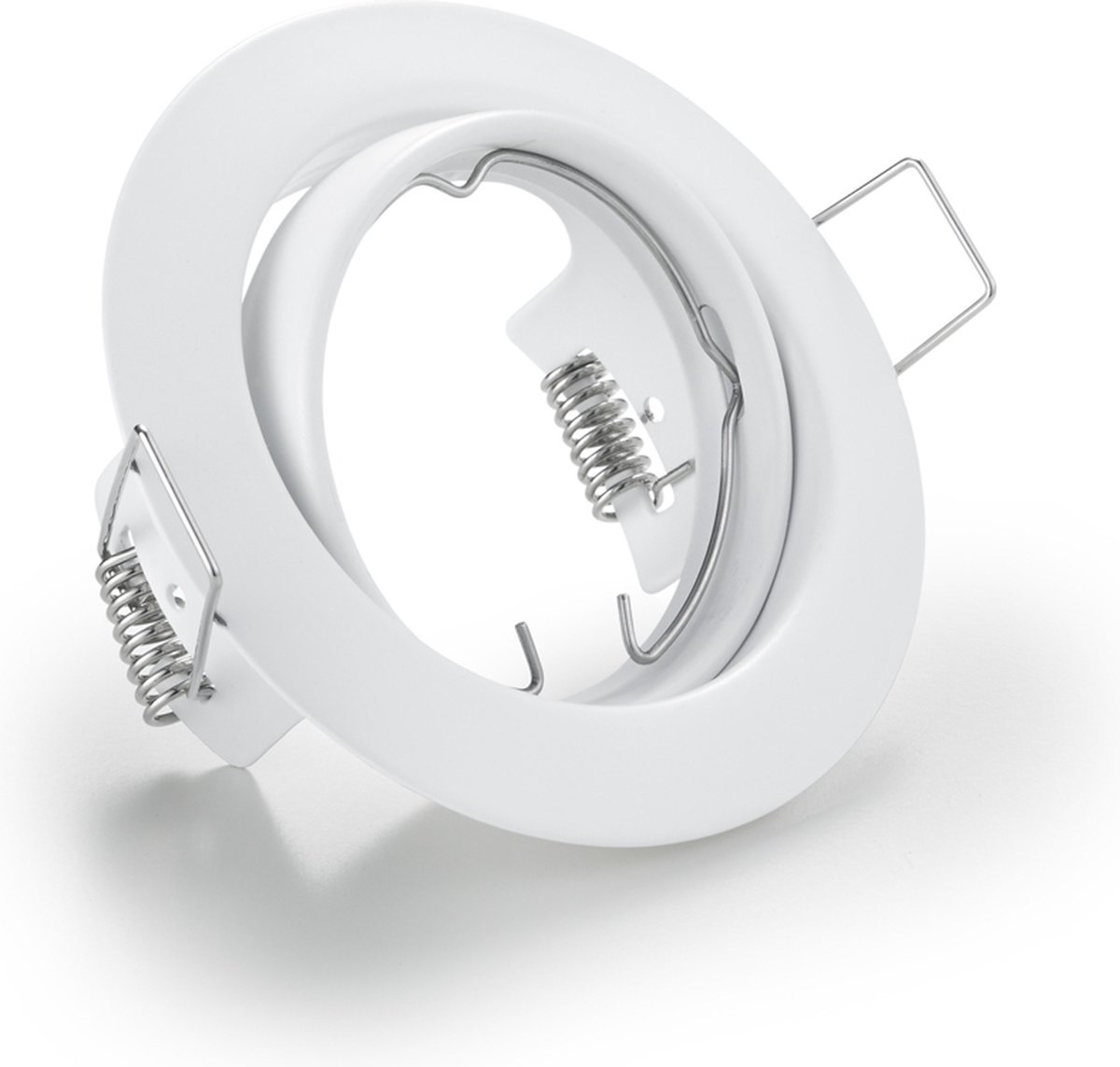 TRIO JURA - Inbouwspot - Wit mat - excl. 1x GU10 3 W - Zwenkbaar - Plafondbevestiging - rond