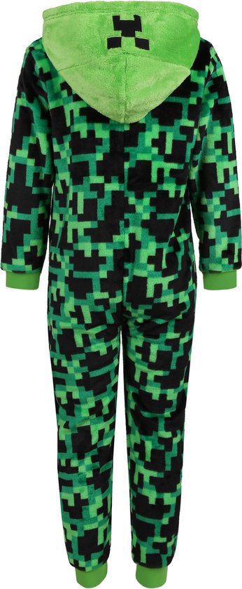 Minecraft - Pyjama une pièce vert-noir pour Garçons / 122 | bol.com