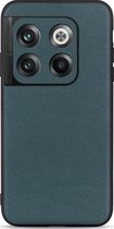 Mobigear Hoesje geschikt voor OnePlus 10T Telefoonhoesje Hardcase | Mobigear Excellent Backcover | 10T Case | Back Cover - Groen