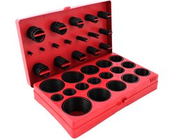 Weber Tools professionele rubber o-ring ringen assortiment 419 delig olie, benzine en diesel bestendig WT419
