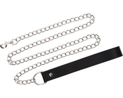 Taboom - Chain Leash - Bondage / SM Collar and leash Zwart