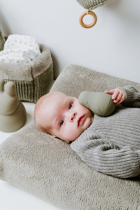Baby's Only Baby aankleedkussenhoes - Waskussenhoes - Overtrek verzorgingskussen Cozy - Warm Linen - 45x70 cm - Extra zacht — afbeelding 5