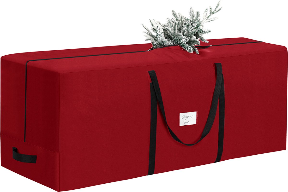 NumberOne® Opbergtas Speciaal Voor Kerstboom Rood Voor Bomen Tot 160