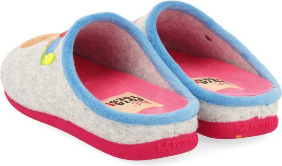 Mephisto THEA Dames Klomp Slipper Grijs Extra breed