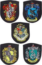 5 replica Zweinstein Harry Potter™ wapenschilden - Verkleedattribuut