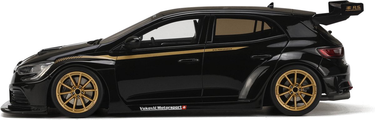 Maquette Renault Mégane RS 1/18 Ottomobile - Orange - Résine - Fabriqué En France - Neuf En Boîte