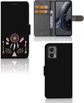 Smartphone Hoesje Motorola Edge 30 Neo Book Style Case Boho Dreamcatcher