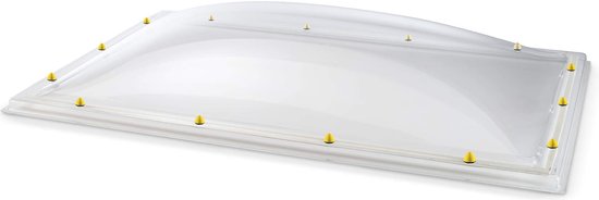 Lanterneau acrylique Skylux 3 parois - clair 0400 x 0700 mm