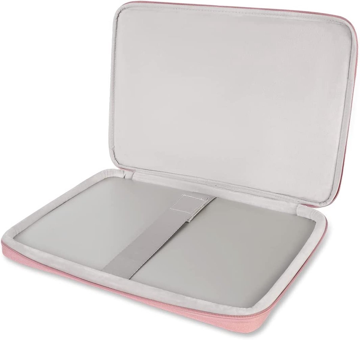 13,3 inch laptoptas, hoes, waterdichte laptophoes, PC case, notebook voor 13" MacBook Air Pro/13,5" Microsoft Surface Book 2 3/ASUS Zenbook/HP Elitebook/Lenovo thinkpad 13 Yoga x13, roze thumbnail 4