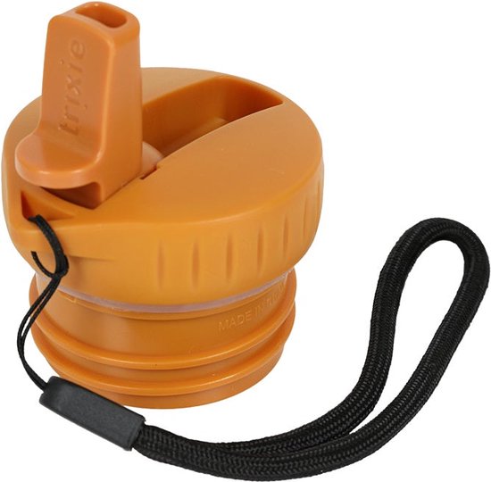 Trixie Drinkfles - Mr. Dino - RVS Waterfles voor kinderen - 500ml - Lekvrije Fles - Groen
