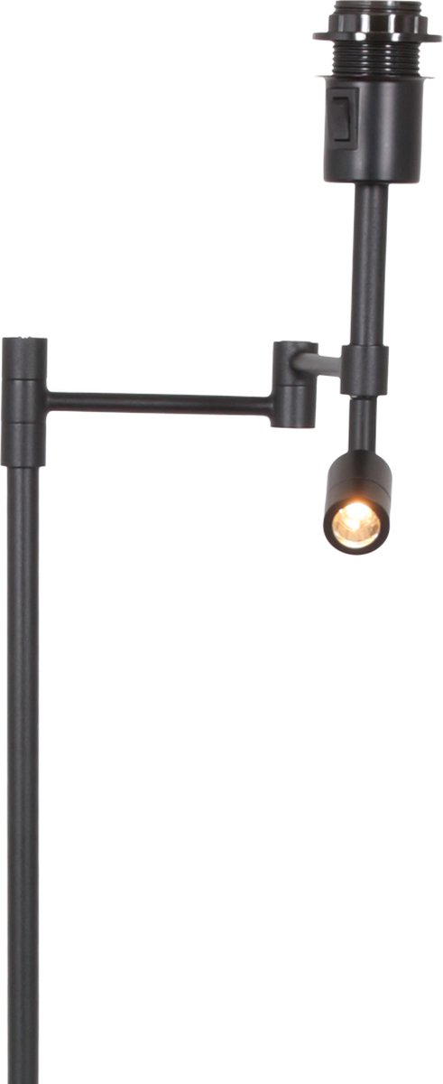 Vloerlamp - Bussandri Limited - Modern - Metaal - Modern - E27 - L: 30cm - Voor Binnen - Woonkamer - Eetkamer - Zwart