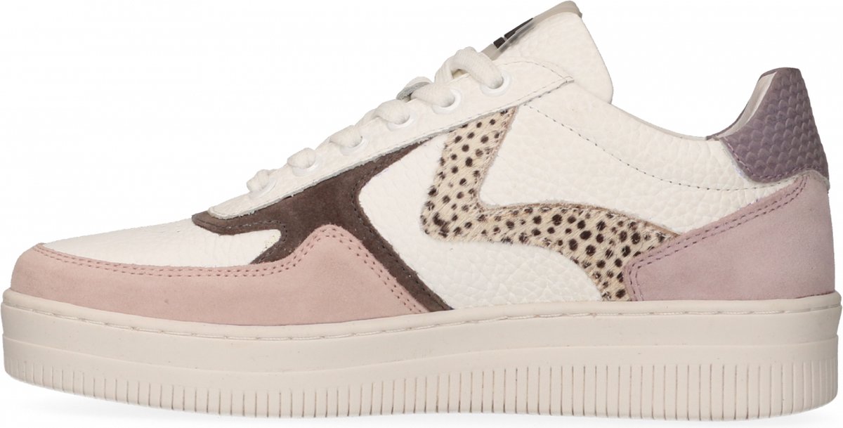 Maruti Jolie White Pixel Leather Trainers