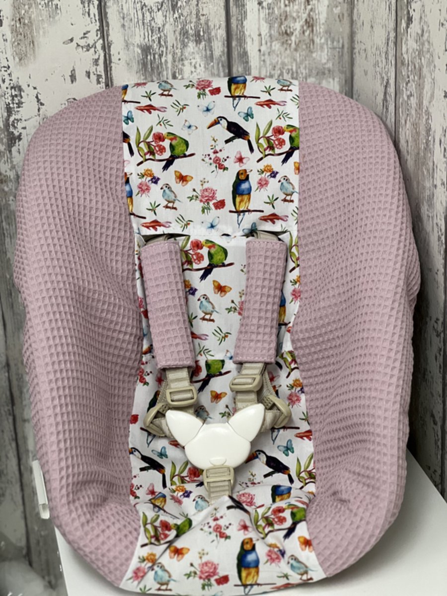 Stokke newborn hoes oud roze birds