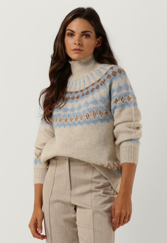 Y A S Yasista Ls Knit Pullover Truien Vesten Blauw Bol