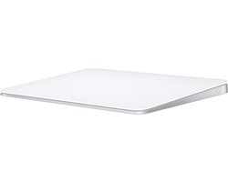 Apple Magic Trackpad (2021) - Met Lightning naar USB-C kabel - Wit / Aluminium