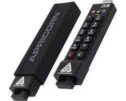 Apricorn Aegis Secure Key 3NXC lecteur USB flash 16 Go USB Type-A 3.2 Gen 1 (3.1 Gen 1) Noir