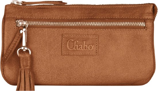 Chabo Bags - Billy - Clutch - Crossover - Portemonnee - Bruin | bol.com
