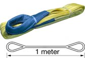 TETRA Hijsband - Werklast 3 Ton - Lengte 1 Meter - Hijsbanden - Heffen - Hijsen