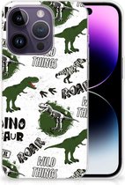 TPU Hoesje Geschikt voor iPhone 14 Pro Dinosaurus