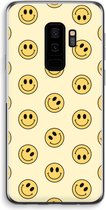 Case Company® - Hoesje geschikt voor Samsung Galaxy S9 Plus hoesje - Smiley N°2 - Soft Cover Telefoonhoesje - Bescherming aan alle Kanten en Schermrand