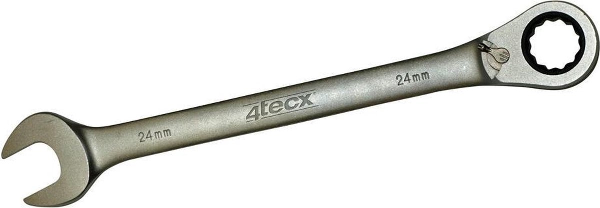 4Tecx Ringsteeksleutel 15mm met Ratel