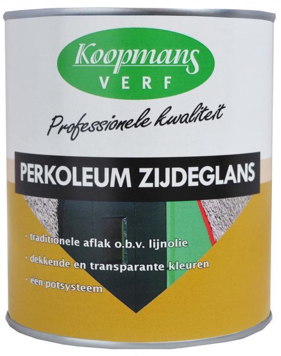 Perkoleum Zijdeglans Transparant Blank-0,75 Ltr