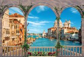 Fotobehang Arches Venice Italy | XXXL - 416cm x 254cm | 130g/m2 Vlies