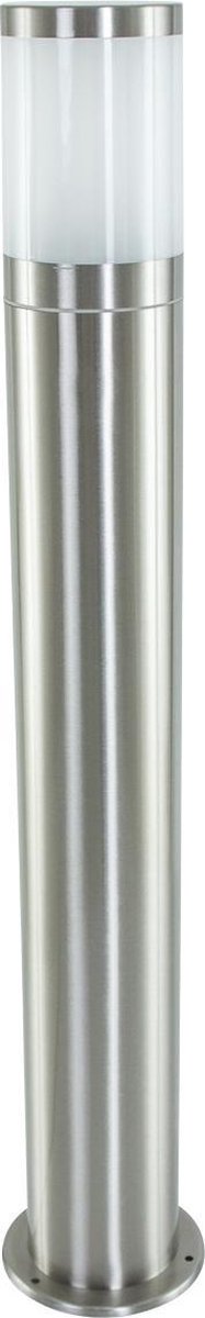 Globo vloerlamp Xeloo - zilver - metaal - 14 cm - E27 fitting - 32016