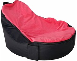 Baby zitzak 'Dinga' Pink (Roze) | Baby | 2x wasbare hoes | Waterbestendig | Dubbel gestikt | Gevuld met Flexipearl® | Sit&Joy®