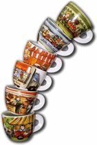 ANCAP Espressokopjes Mercatini set van 6